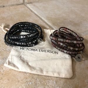 Two, Victoria Emerson Wrap Bracelets